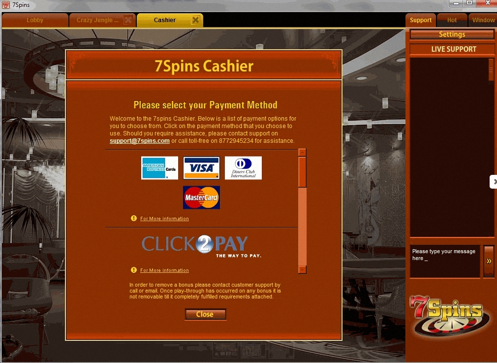 Reviews 7spins casino on line. 7Spins was one of the first Topgame Casinos