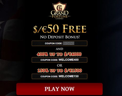 Grand Fortune Casino No Deposit Bonus Codes 2021