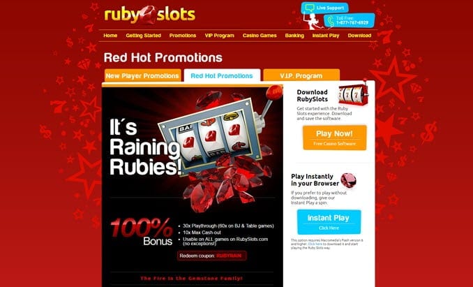 Ruby Red Casino No Deposit Bonus Codes 2018