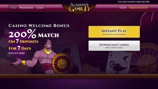 Aladdin gold casino bonus codes 2019 free