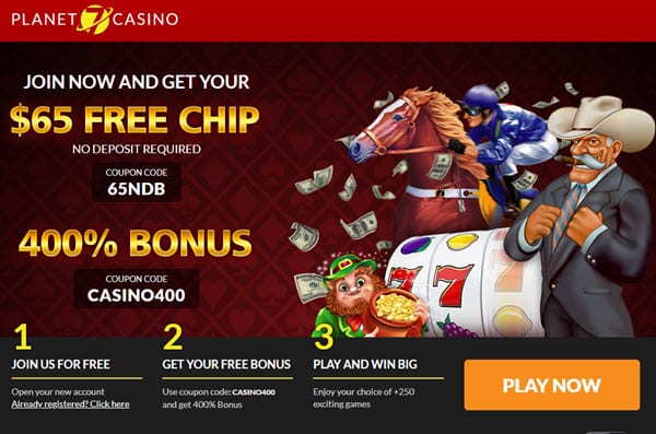 Planet Casino No Deposit Bonus Codes