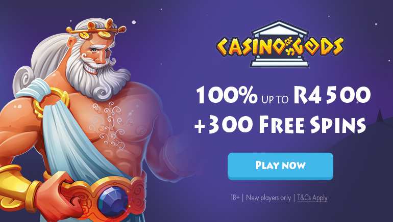 Casino Gods Bonus Codes > 300 Free Spins