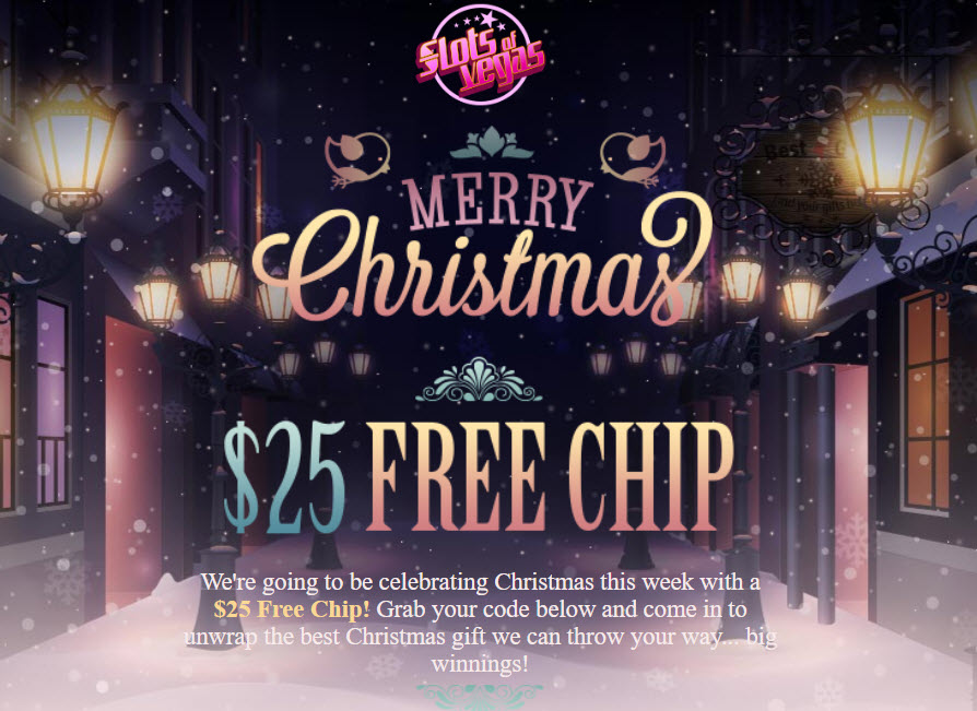 Christmas No Deposit Casino Bonuses 10 Gifts for you HERE