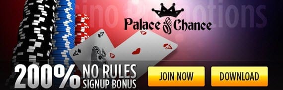 Palace of chance bonus codes