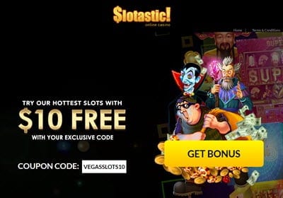 Slotastic 10 Free Spins Code