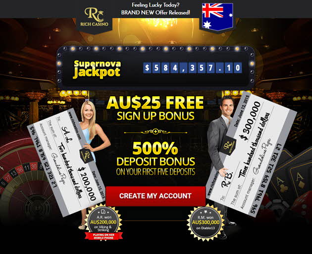 Rich casino 24150 sign up bonus card Rich casino 24150 sign up bonus card