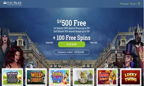 euro palace casino bonus code