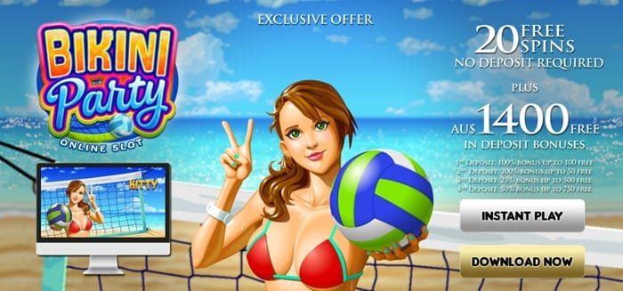 casino mate bikini party bonus