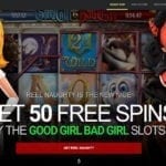 rich casino 50 free spins good girl bad girl