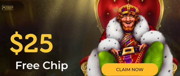 Superior Casino no deposit bonus