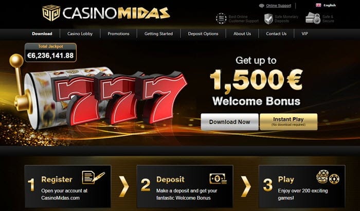 casino midas bonus promo