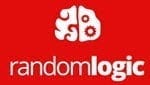 random logic logo