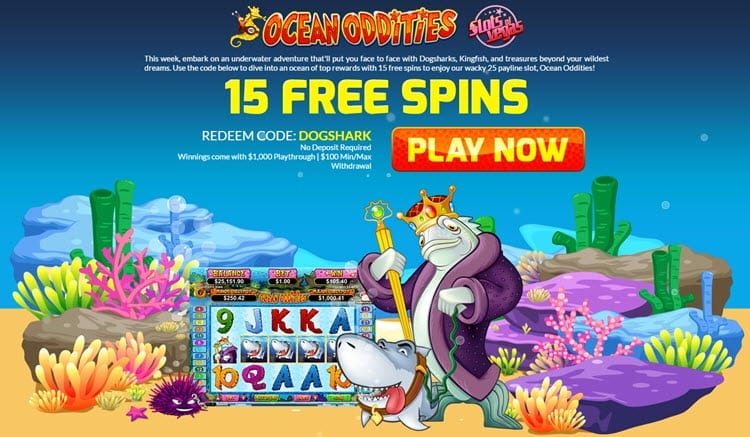 slots of vegas 15 free spins