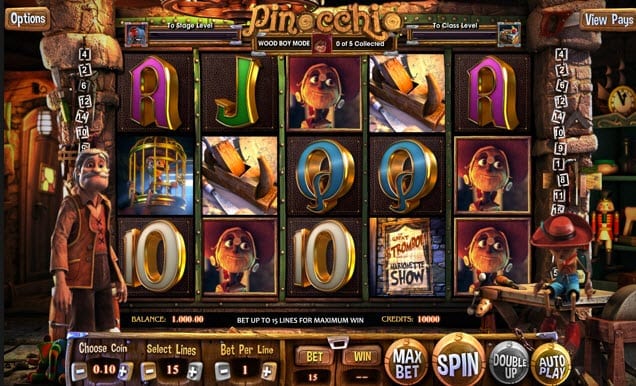 pinocchio slots