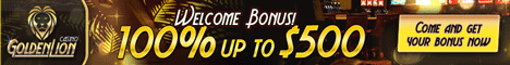 golden lion casino bonus