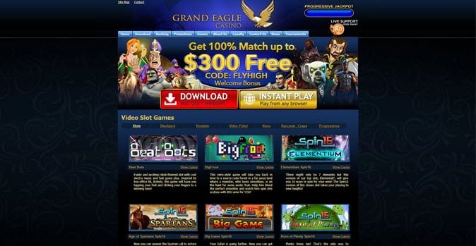 Grand eagle no deposit bonus