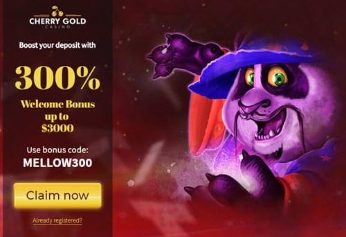 Cherry Gold Casino Bonus Codes