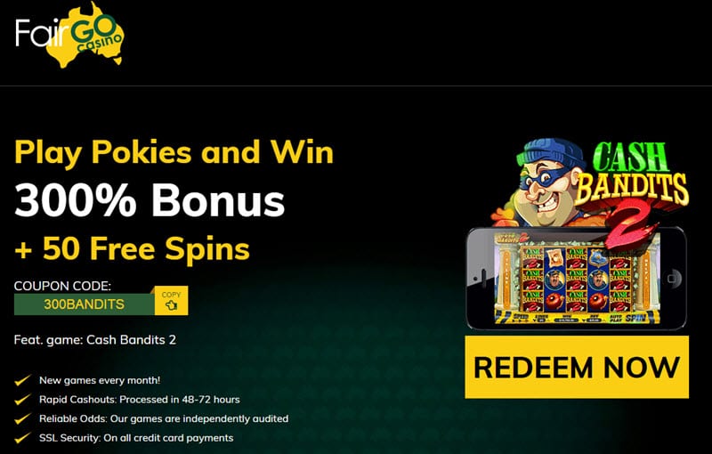 Fair Go Casino No Deposit Bonus Codes 100 Free Spins 
