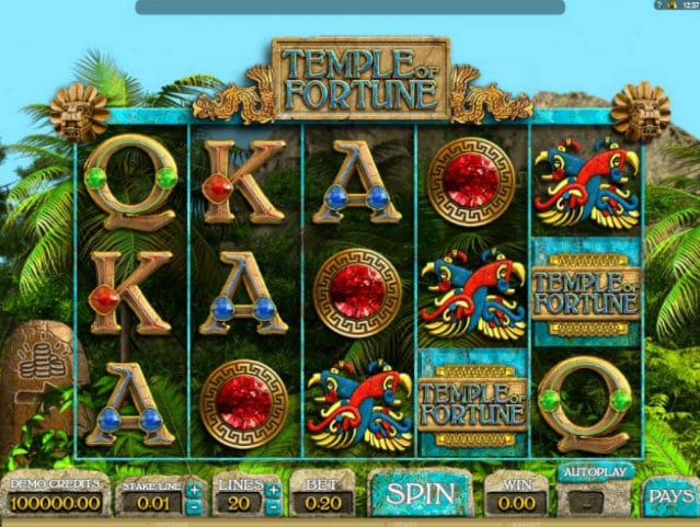 temple of fortune slot