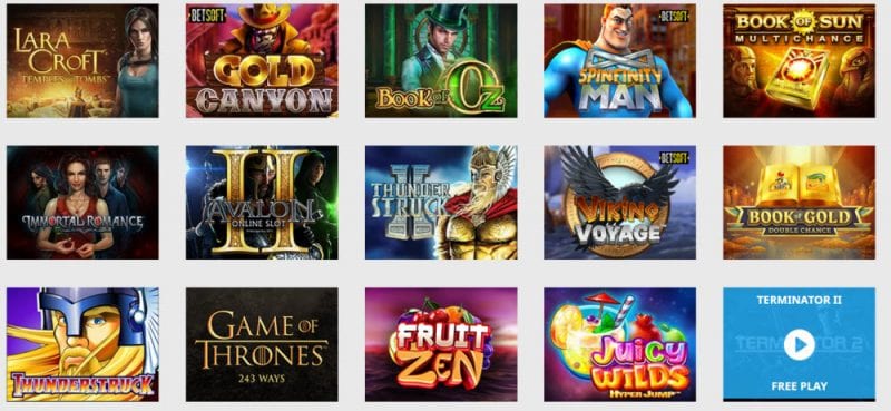 NordiCasino Games Slots