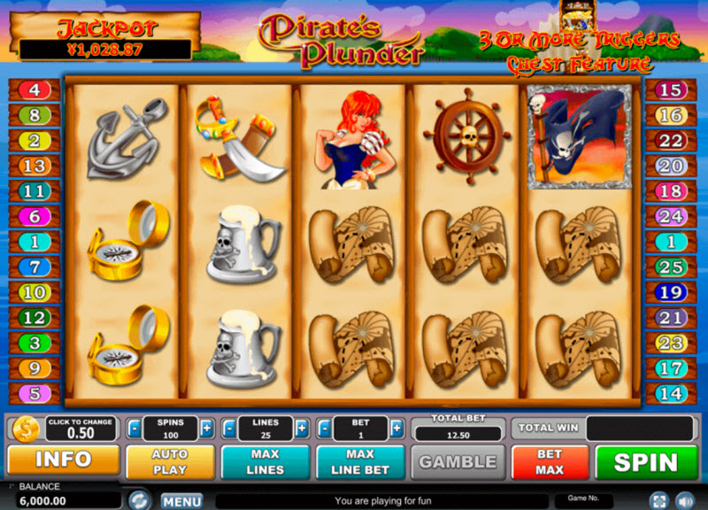 Pirate's Plunder Slot