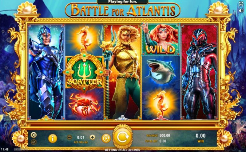 Battle of Atlantis slot