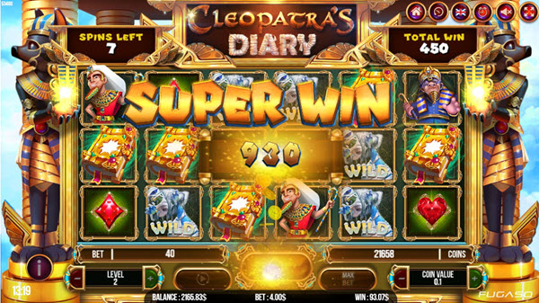 Cleopatra's Diary Slot