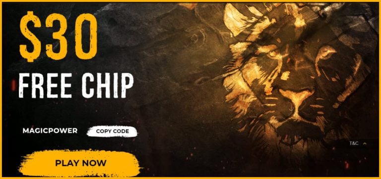 Golden Lion Casino No Deposit Bonus > $25 FREE! + Review 2025