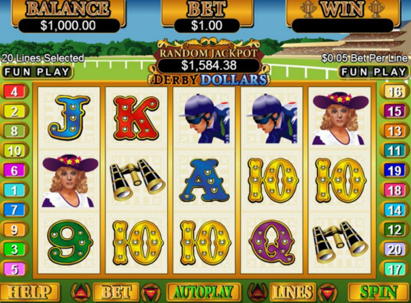 DERBY DOLLARS SLOT