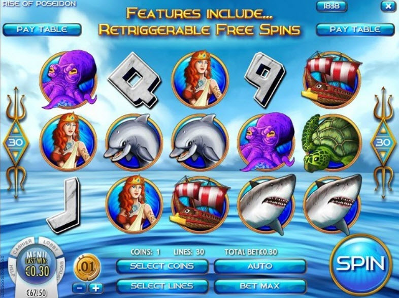 Rise of Poseidon Slot