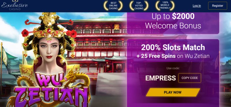 Exclusive online casino