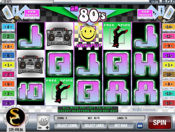 So 80’s Slot Game