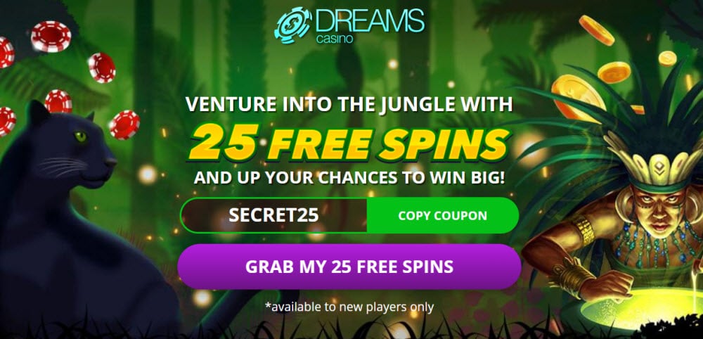 dream casino no deposit bonus codes 2022