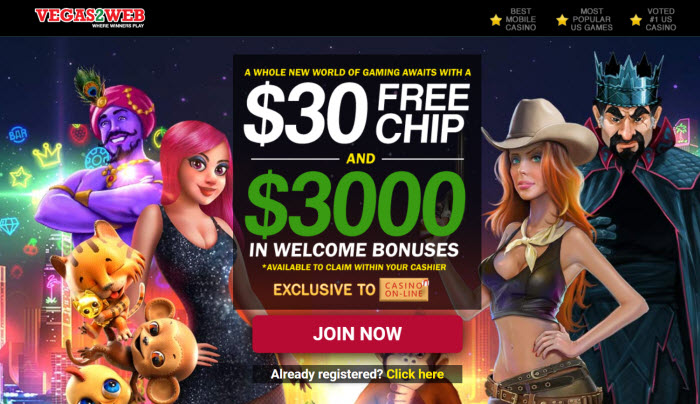 Vegas 2 Web Casino