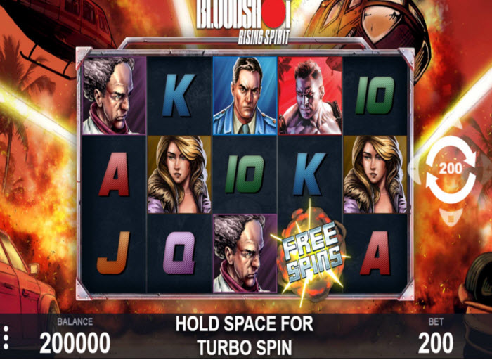 Bloodshot Slot