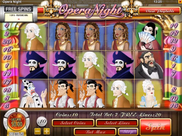 Opera Nigth Slot