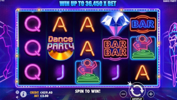 Dance Party Slot Machine