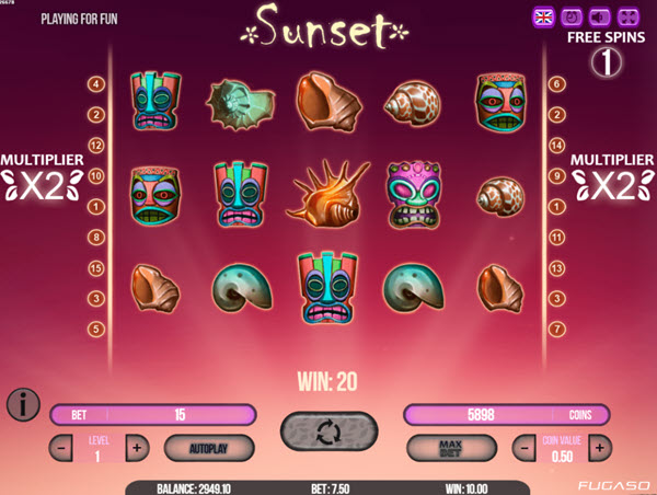 sunset slot