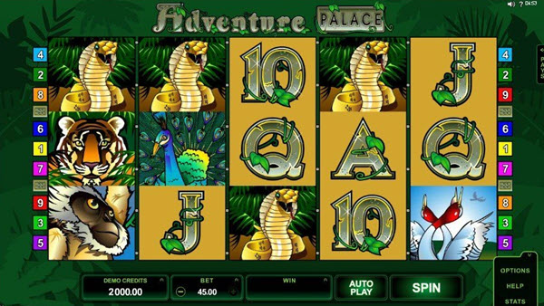 Adventure Palace Slot