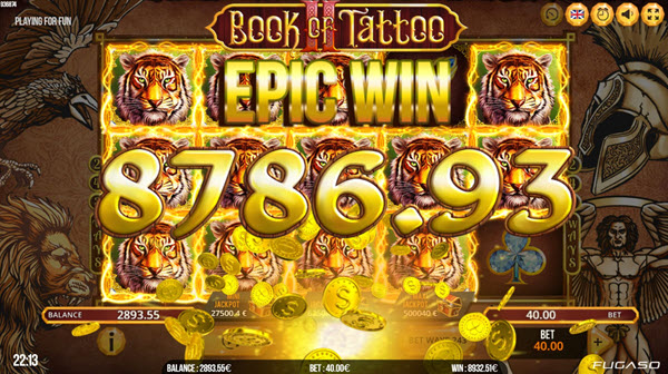 Book of tattoo 2 slots