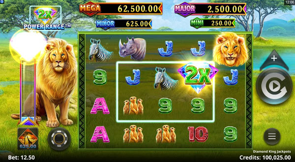 Diamond King Jackpots Slot