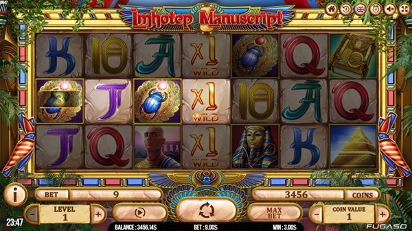 Imhotep Manuscript Slot