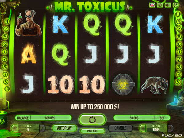 mr toxicus slots