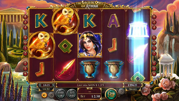 Golden Owl of Athena Online Slot