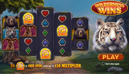 wilderness wins slot