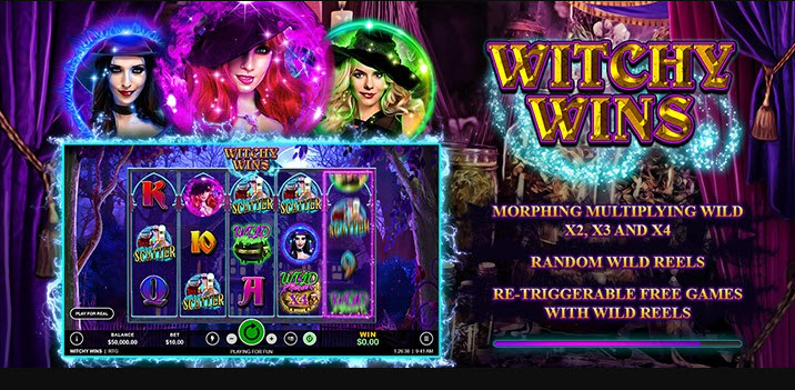 witchy wins slot