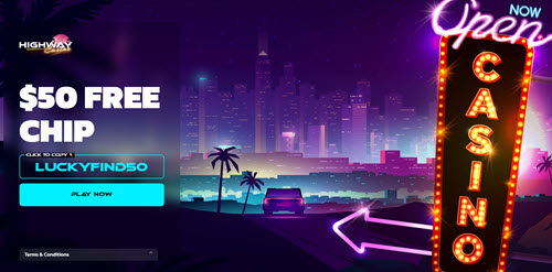 highway casino no deposit bonus