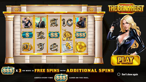 the bank heist slot