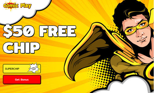 Comic Play Casino No Deposit Bonus Codes 50 Free Chips