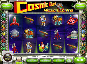 cosmic quest mission control slots